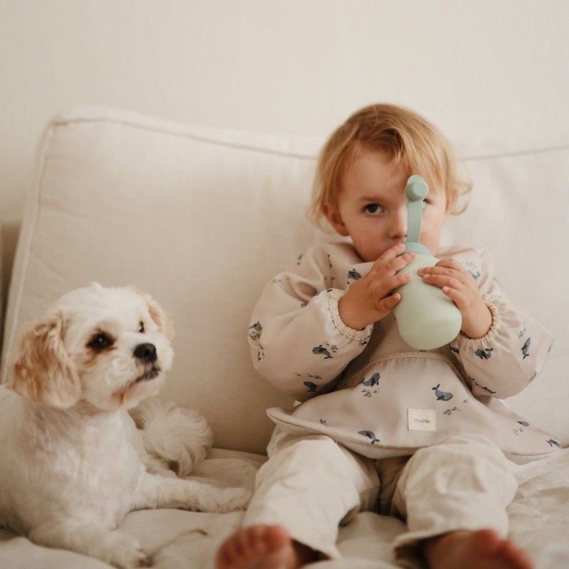 Pack 2 bolsas para purés verde da Mushie 2 Pack 2 bolsas para purés verde da Mushie 2